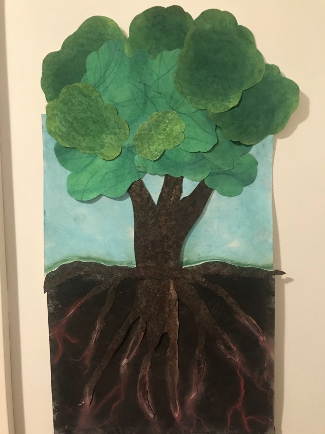 An image of artwork created for the Love Your Tree campaign