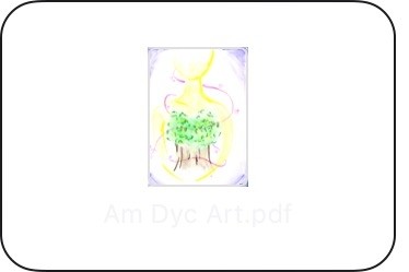 An image of artwork created for the Love Your Tree campaign